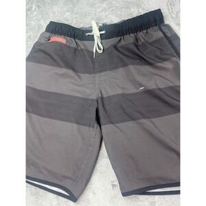 Vuori Banks‎ Shorts Striped Swim Trunks Athletic Drawstring Medium